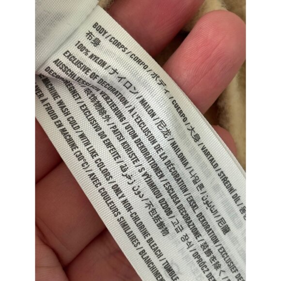 Abercrombie & Fitch Soft A&F Collection Semi Cropped XS Beige Collared Sweater - Picture 8 of 15